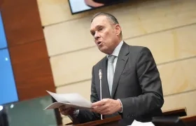 Efraín Cepeda Sarabia, presidente del Congreso.