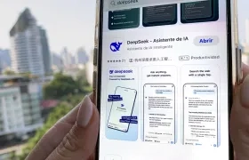 Deepseek, el chatbot chino. 