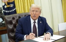 Donald Trump, presidente de Estados Unidos. 