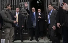 Edmundo González este lunes en Washington. 
