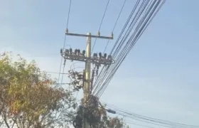 Electrocutado en Manuela Beltrán.