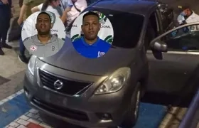 Danny William Frías Castillo y su hermano Dionisio Frías Castillo, alias 'Gordo 40'.