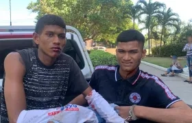 Fredy De Jesús Zabala y Jonathan David Tirado De La Cerda.