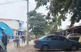  Lugar donde fue encontrado el cuerpo del hombre en un taxi