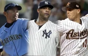 Ichiro Suzuki, CC Sabathia y Billy Wagner.