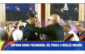 Posesión de Nicolás Maduro.
