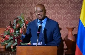 El Canciller Luis Gilberto Murillo.