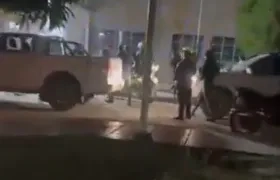 Centro asistencial donde llegaron en primera instancia los uniformados.