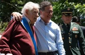 José Mujica y Gustavo Petro.