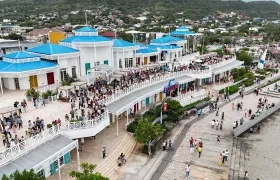 Panorámica de la zona turística de Puerto Colombia. 