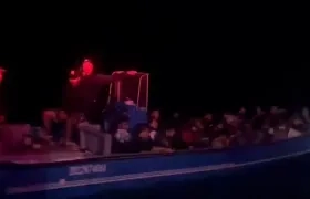 Rescate de migrantes. 