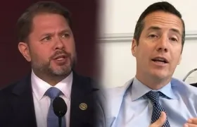 El demócrata Rubén Gallego y el republicano Bernie Moreno. 