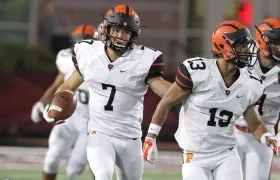 El exjugador de fútbol americano Tiger Bech.