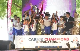 Academia Valledupar, campeón en la categoría 2014 tras vencer en la final a Área Chica.