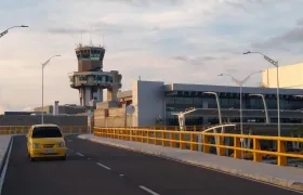 Aeropuerto Ernesto Cortissoz de Barranquilla. 