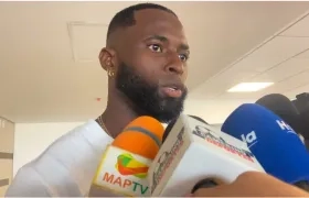 José Cuenú, nuevo defensa central del Junior. 