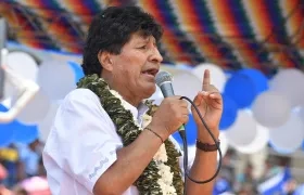 Evo Morales, expresidente de Bolivia.