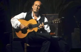Guitarrista Paco de Lucía.