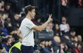 Íñigo Pérez, entrenador del Rayo Vallecano.