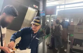 Controles de Migración en El Dorado. 