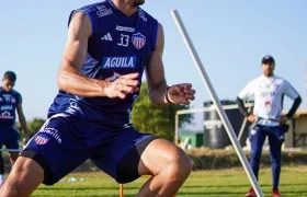 El defensa central bogotano Daniel Rivera, una de las caras nuevas de Junior para 2025.