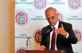 Iván Velásquez, Ministro de Defensa.