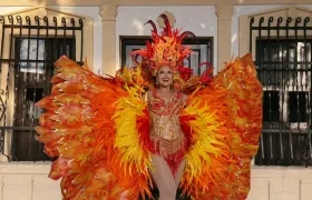 Jarilyn Fandiño, Reina del Carnaval de Santo Tomás. 