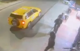 Momento del ataque a bala.