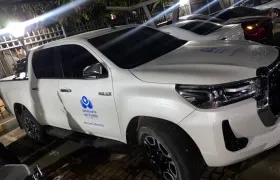 Camioneta robada esta mañana en La Guajira. 