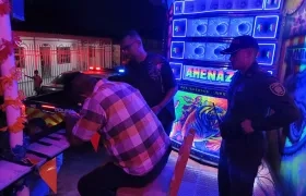 Operativos de seguridad en Barranquilla.