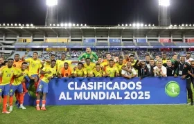 El equipo 'cafetero' logró el objetivo de clasificar al Mundial. 