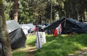  Comunidad indígena Emberá en Bogotá. 