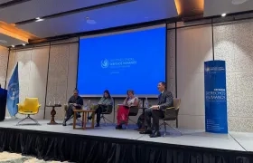 Consejo de DD.HH. de la ONU entregando su informe.