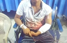 Diego Andrés Pérez Coronado, capturado por la Policía. 