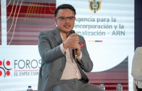 El director de la Agencia Nacional de Tierras, Felipe Harman. 