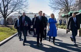 El presidente francés, Emmanuel Macron. 