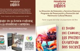 “Saballo, de la fusión cultural a la identidad caribeña” / “El sueño del cangrejo, las piedras guardan mis secretos”. 