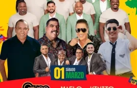 Cartelera de artistas de Moys.