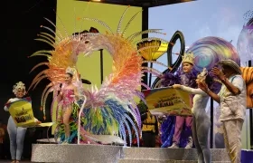 Los reyes infantiles en su Lectura del Bando.