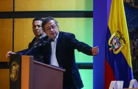 El Presidente Gustavo Petro.