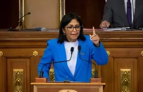 La vicepresidenta ejecutiva de Venezuela, Delcy Rodríguez.
