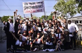 Grupo folclórico de Santander.