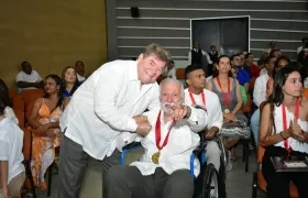 Helmut Bellingrodt y Edgardo Schemel.