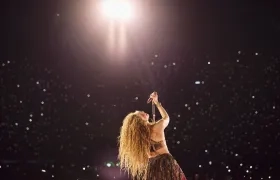 Shakira en concierto.