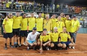 Equipo colombiano de Copa Davis. 