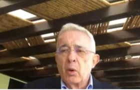 Álvaro Uribe durante una de las audiencias. 
