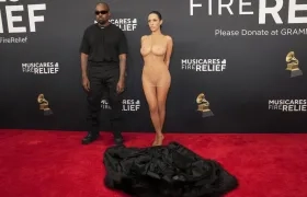 Kanye West y Bianca Censori.