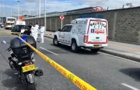 Lugar de los hechos en Bogotá. 