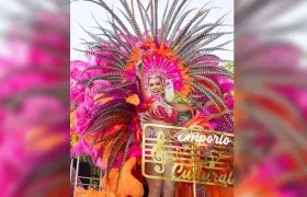 Daniela Muñoz, Reina del Carnaval de Soledad.