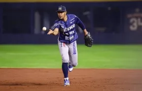 Reynaldo Rodríguez fue campeón de la Serie del Caribe en 2022 con Caimanes de Barranquilla.
